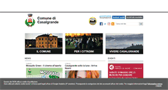 Desktop Screenshot of comune.casalgrande.re.it